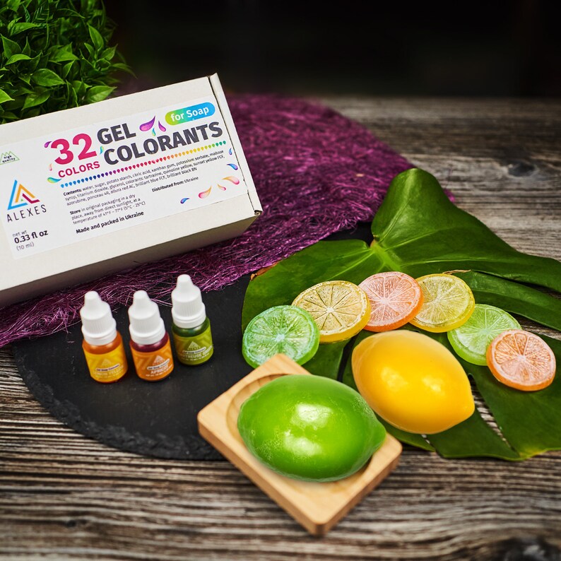 32 Liquid Soap Colorants for Soap Making Gel Coloring 32 Etsy