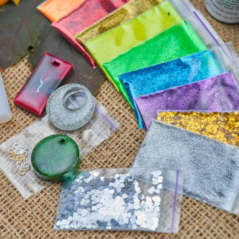 Resin Beginner Kit Epoxy Resin Starter Kit Resin Jewelry Etsy