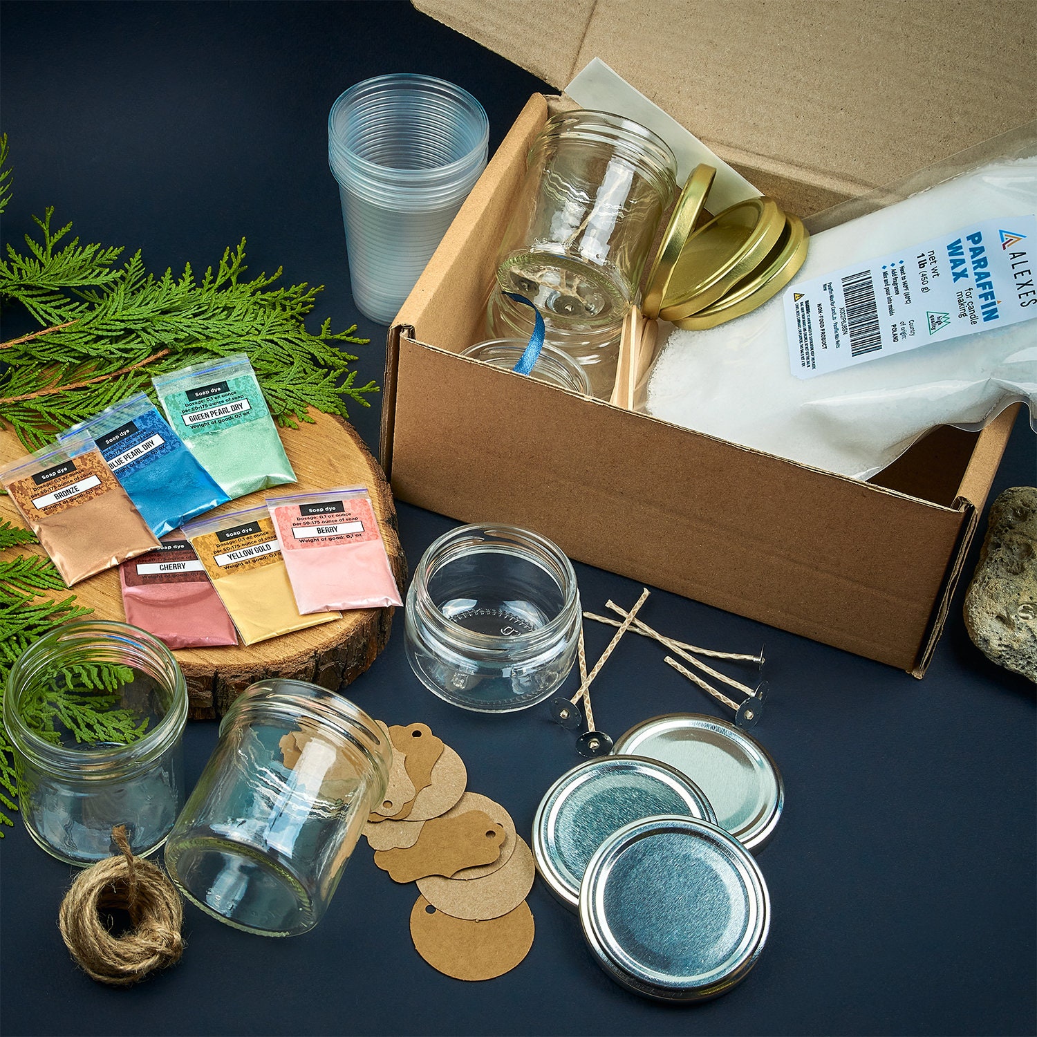 Candle making kit for beginners DIY candle Etsy