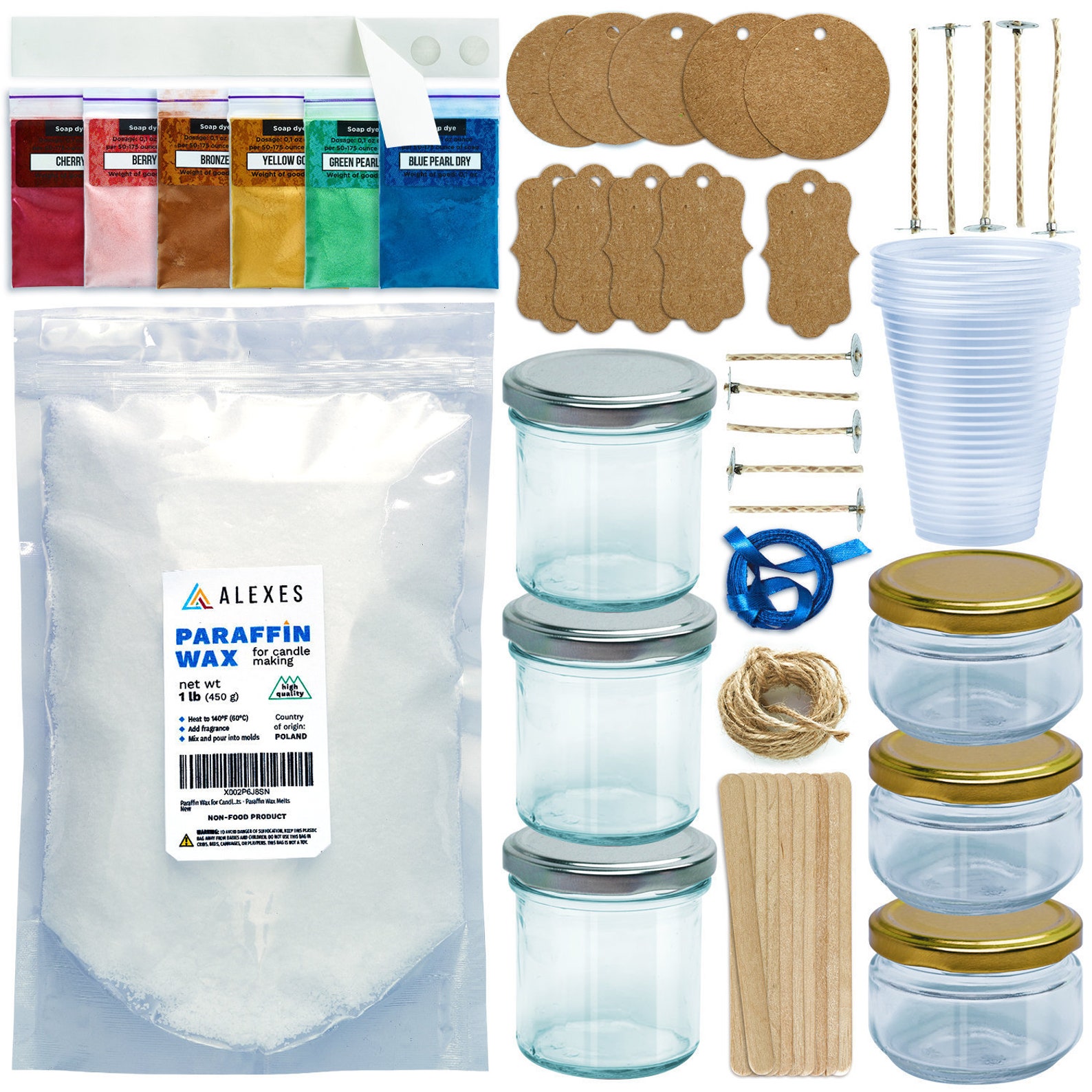 Candle making kit for beginners DIY candle Etsy
