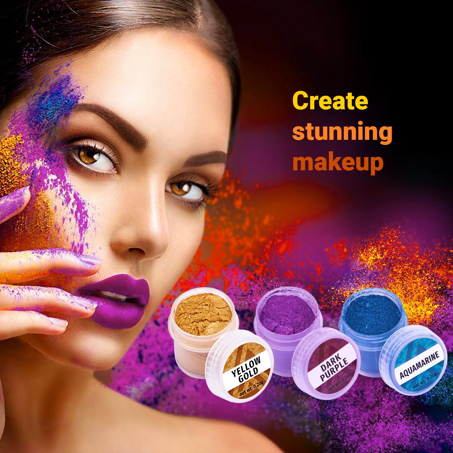 Mica powder Pigment powder Soap dye Resin color Etsy