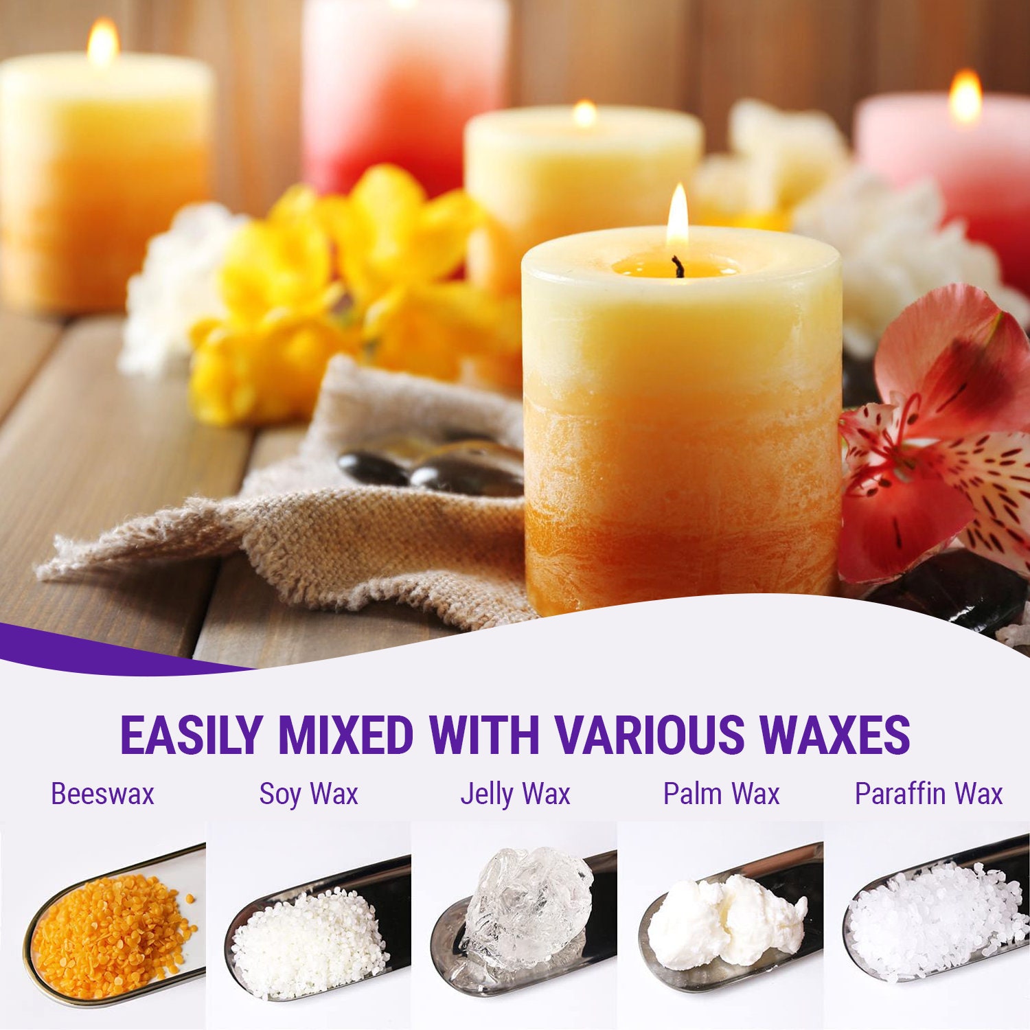 Sardfxul Aromatherapy Candle Color Essence Soy Wax Dye DIY Candle