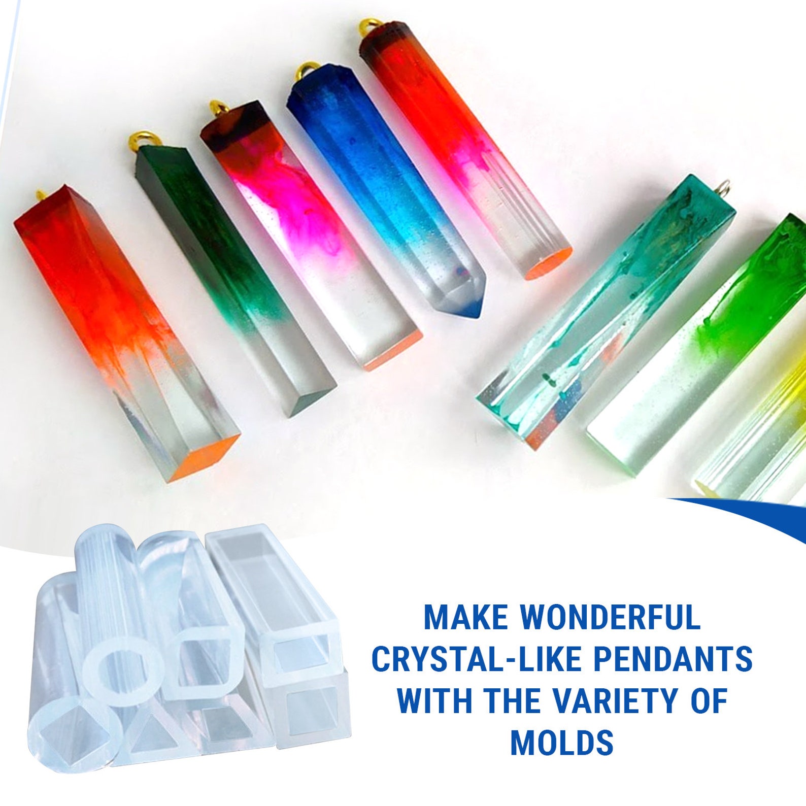 Epoxy Resin Kit Resin Kit for Beginners With Molds Art Etsy