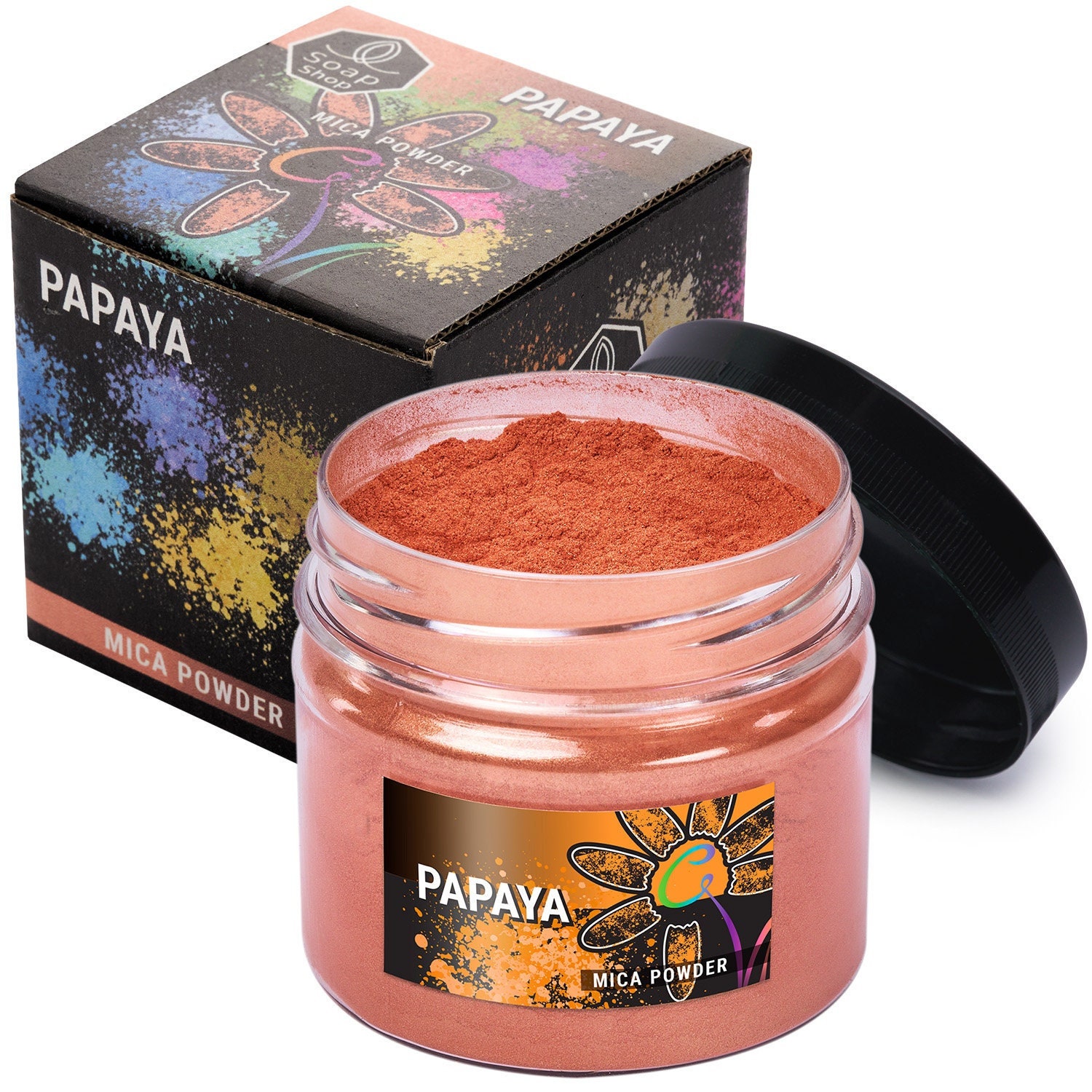 Pink Mica Powder for Epoxy Resin 3.5 oz /100g Powdered Pigment for Soap Colorant Bath Bomb Dye, Cosmetic Grade for Lip Gloss, Acrylic Nails Polish