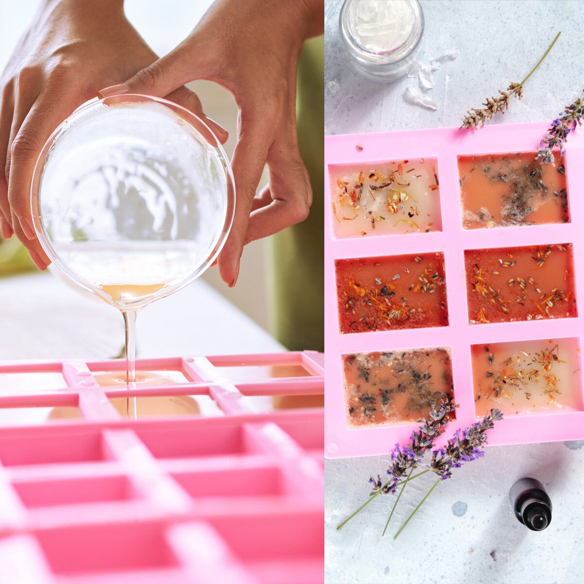 2 Lb Clear Glycerin Melt and Pour Soap Base, Natural Unscented Soap