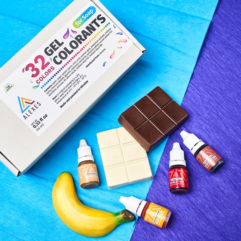 32 Liquid Soap Colorants for Soap Making Gel Coloring 32 Etsy