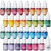 32 Liquid Soap Colorants for Soap Making – Gel Coloring – 32 Soap Dyes Set – Bath Bomb, Slime Coloring, Epoxy Resin Color Pigment 