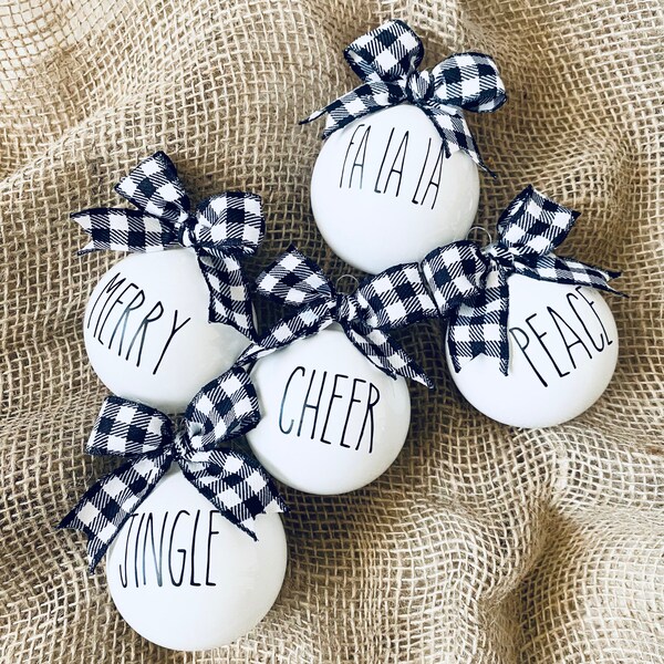 Rae Dunn Ornaments Etsy