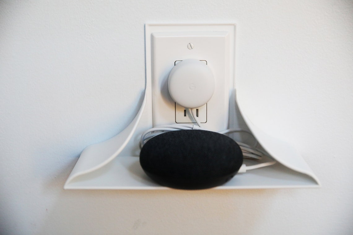 Single Wall Outlet Shelf Perfect for Bathroom Kitchen Etsy