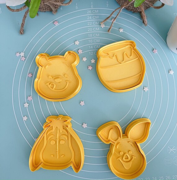 Set Cookie Cutter the Winnie the Pooh X 4 Etsy