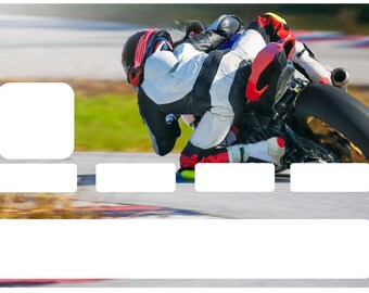 Carte D Anniversaire De Moto Etsy