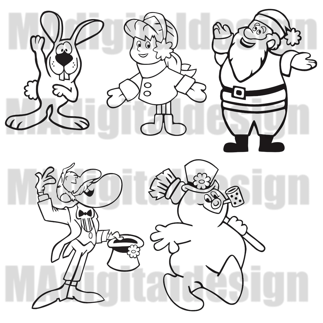 Frosty the Snowman Bundle Includes Frosty, Karen, Hocus Pocus, Santa ...