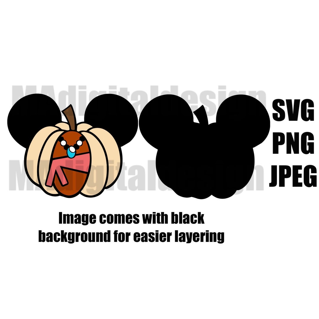 Moana Pumpkin Halloween Digital Cut File Svg Png Jpeg Use Etsy