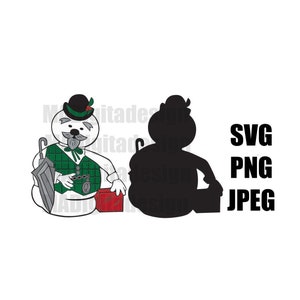 Sam The Snoman from Rudolph the Red Nosed Reindeer Misfit Toys digital cut file svg, png, jpeg
