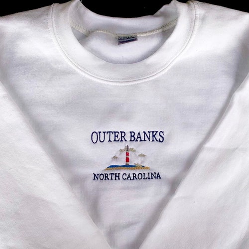 Outer Banks North Carolina Crewneck - Etsy