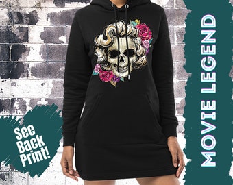 Skull Hoodie Dress - Etsy