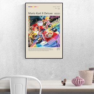Mario World Promotional Poster - Etsy 日本