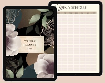 DIGITAL PLANNER - Stay Organised & Nourish Your Soul: Undated Digital Planner with 30-Day Self-Love Challenge
