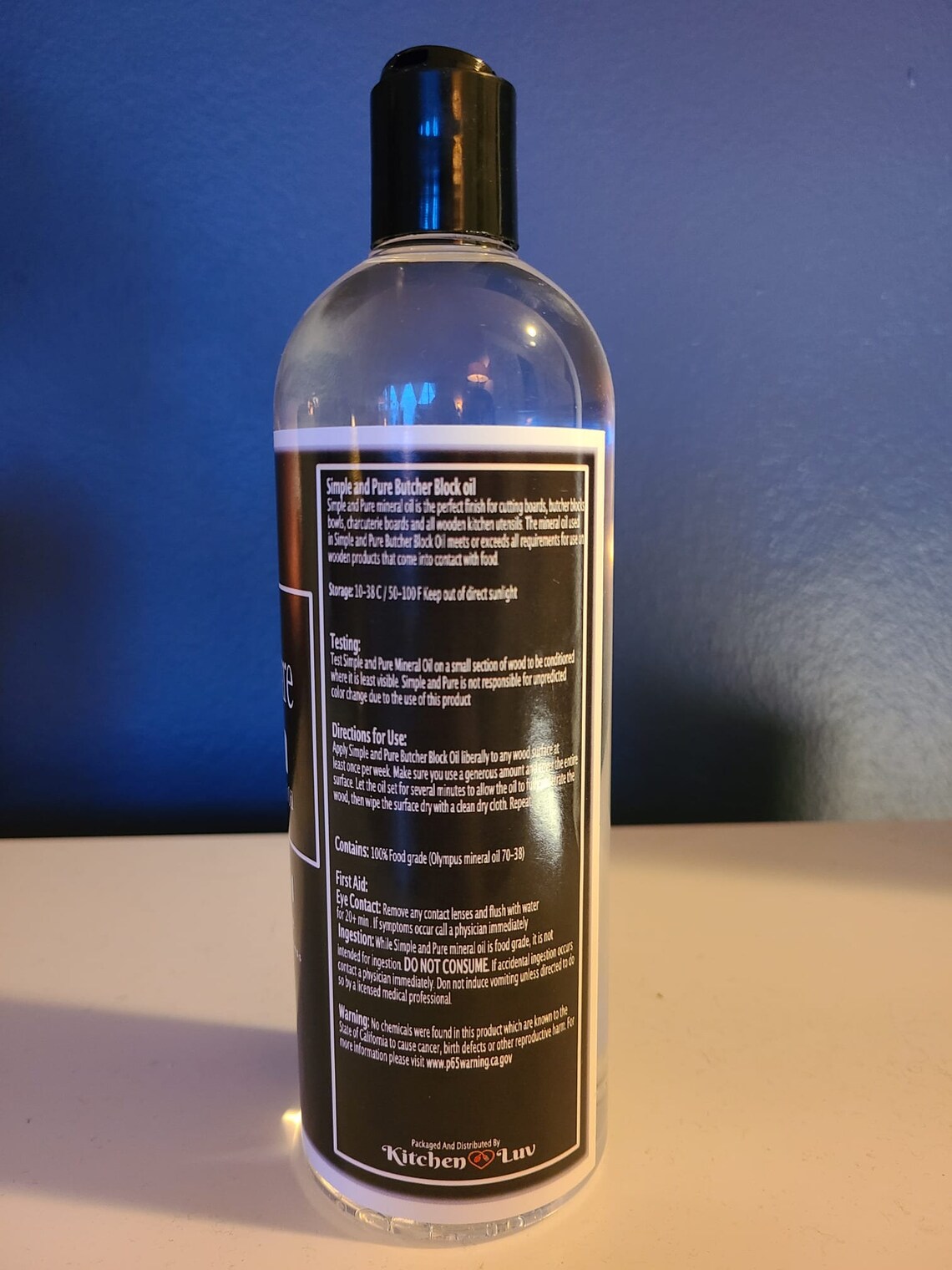 Pure Food Grade Mineral Oil in 500 ml/16.9 oz for Cutting Etsy