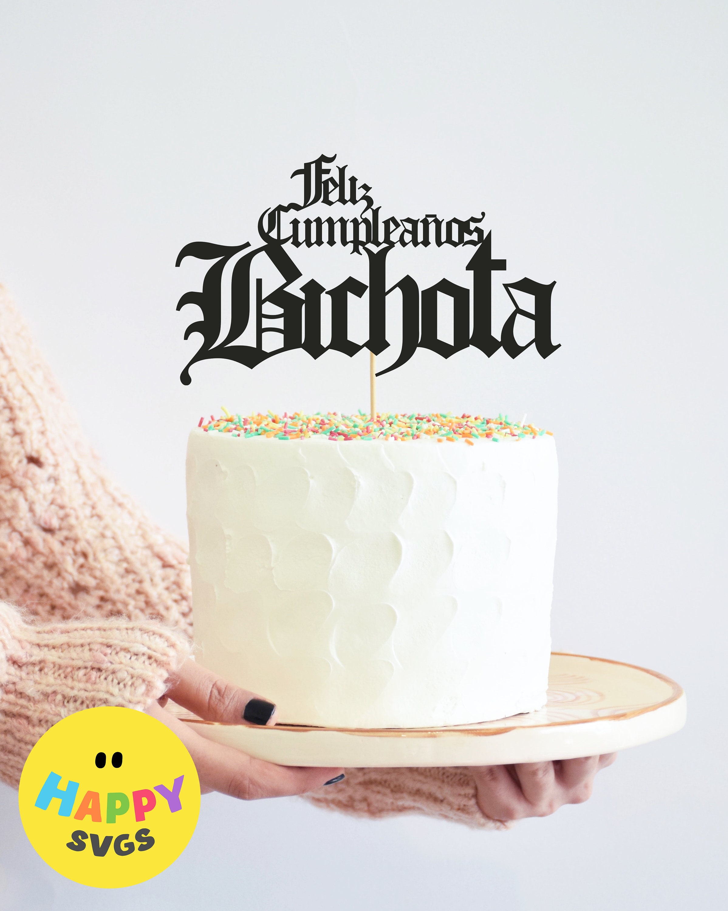 Party Supplies, Bichota Karol G Happy Birthday Feliz Cumpleaos Cake Topper