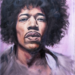 JIMI HENDRIX PRINT, Jimi Hendrix Poster, Music Poster Print, Handmade Jimi Hendrix Music Singer Framed Canvas Wall Art, Jimi Hendrix Gift