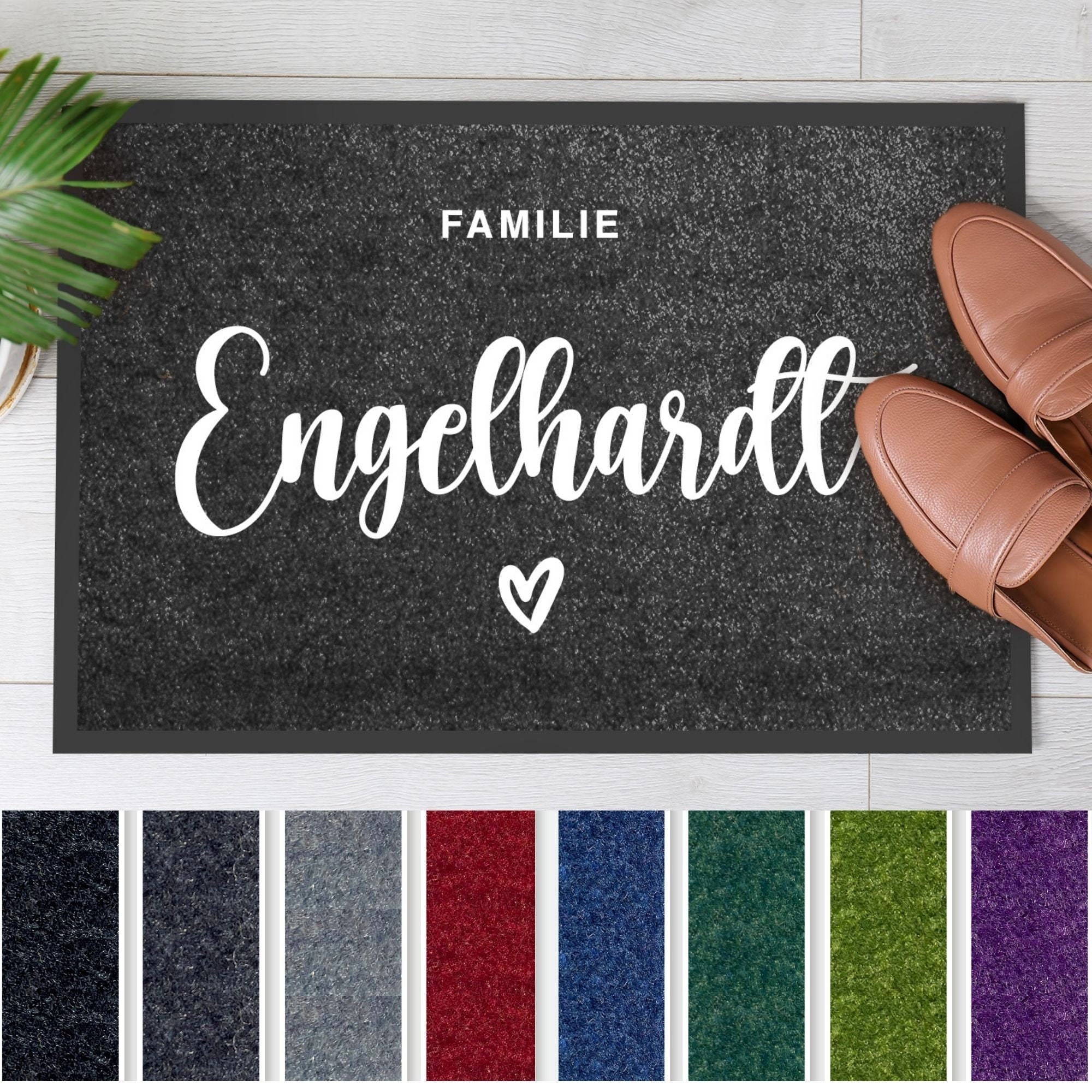 Personalisierte Eingangsmatte Individuelle Fußmatte mit | Etsy