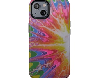 Vibrant Tough Magnetic Phone Case, Colorful iPhone Cover, Protective Phone Shell, Fun Phone Accessories, Gift for Travelers