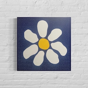 James Daisy Blue Poster