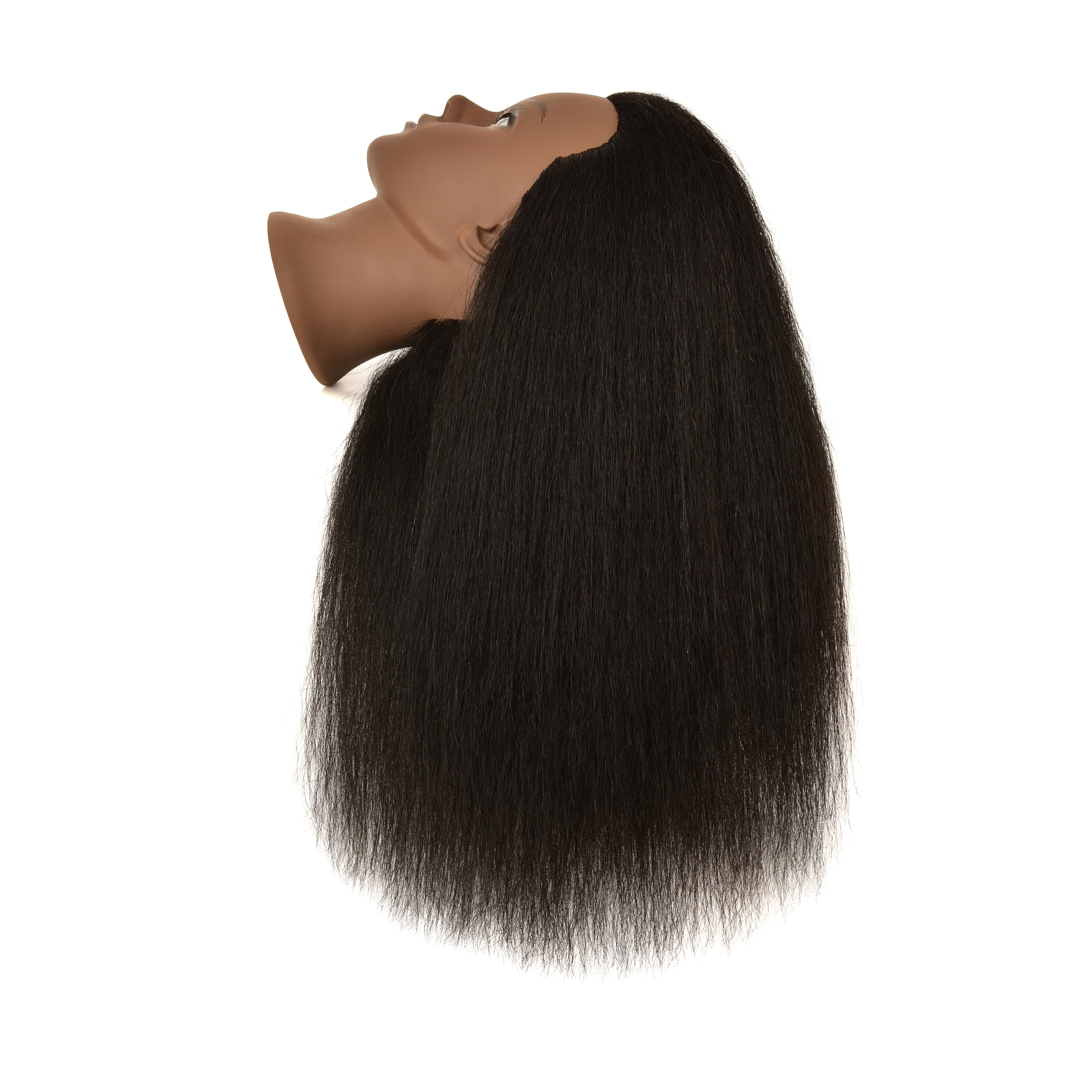 Bellrino Afro Coarse 100 Real Hair Mannequin Head Hairdresser Training