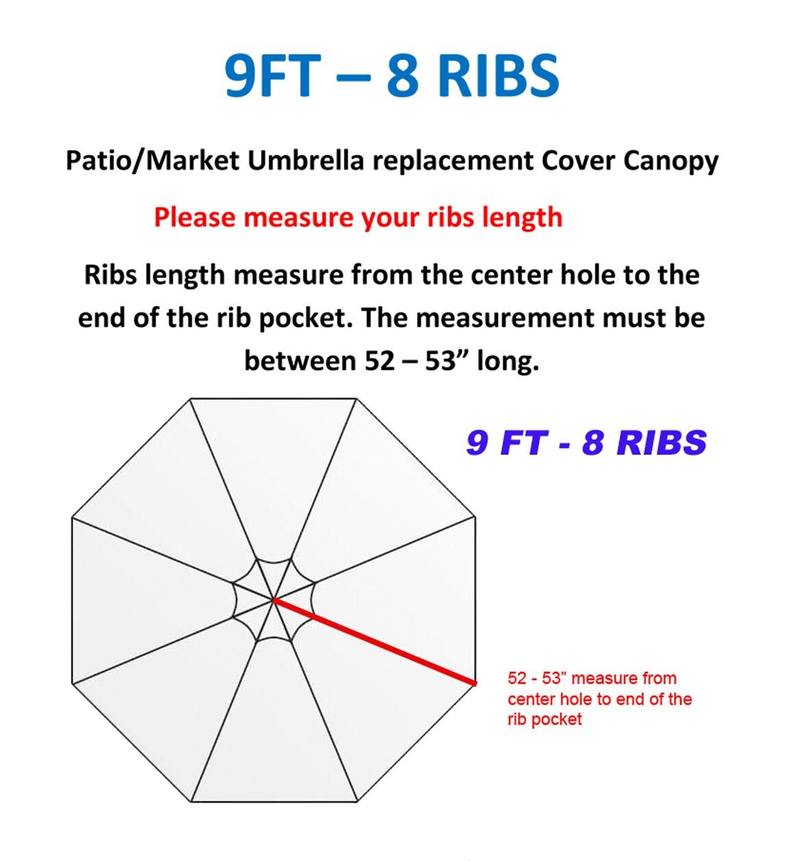 Cubierta de reemplazo del dosel superior del patio ajuste 9 ft | Etsy