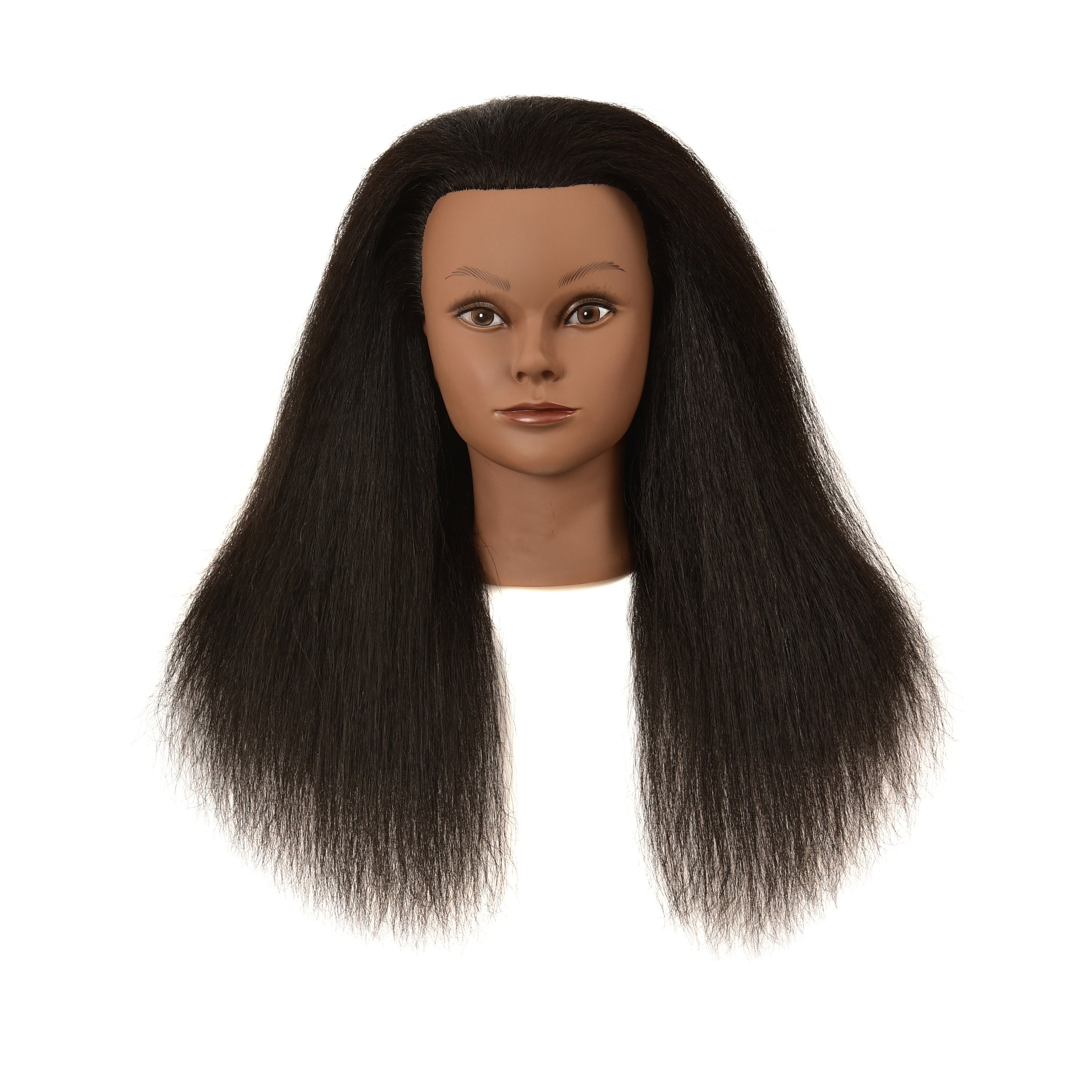 Bellrino Afro Coarse 100 Real Hair Mannequin Head Hairdresser Training
