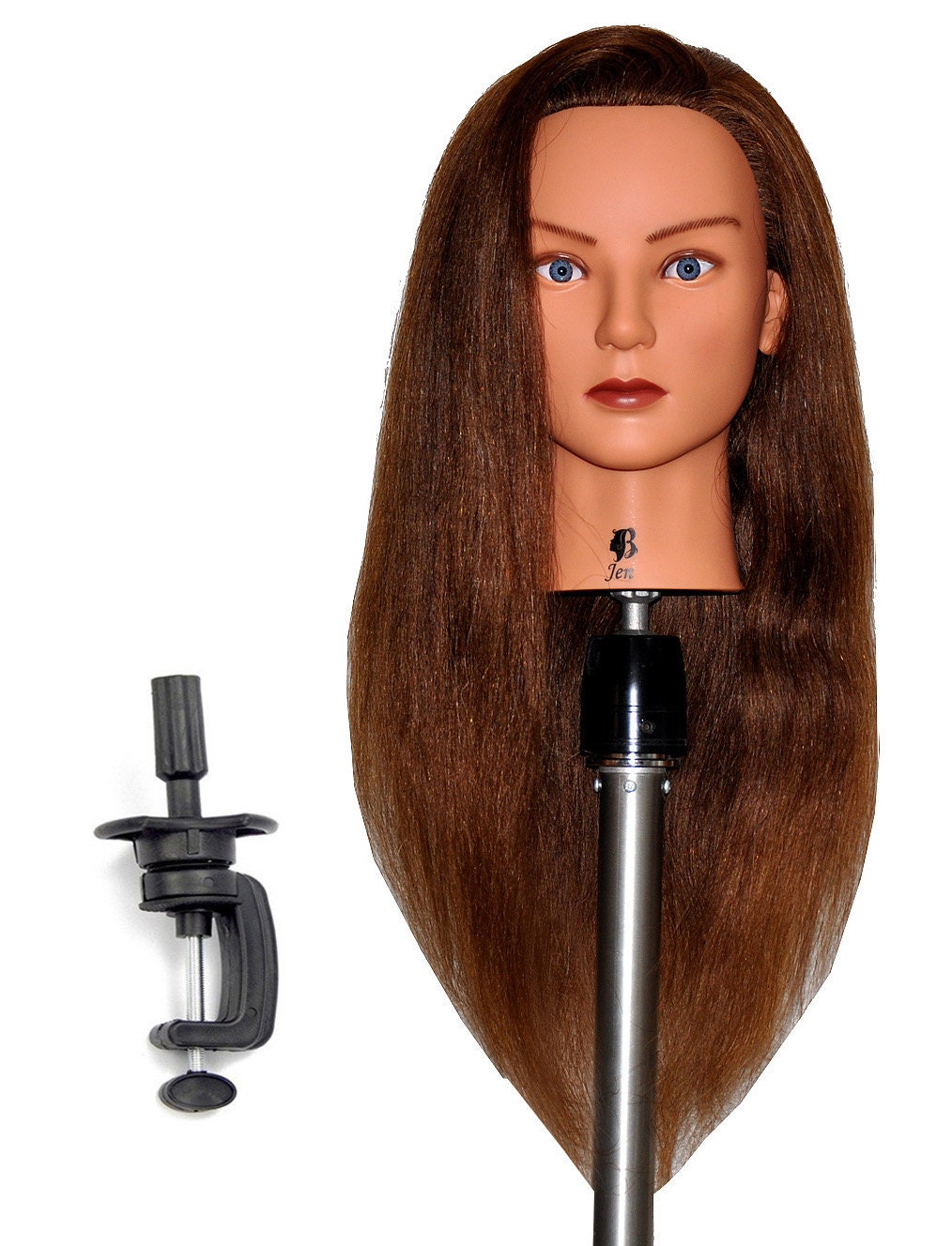 Debra Manikin Cosmetology Mannequin Head Real Human Hair