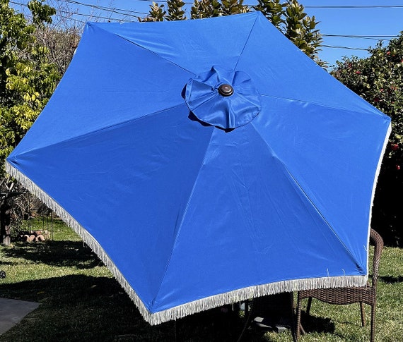 15 ft patio double-sided umbrella with base HOMREST 15ft Large Double-Sided Patio Umbrella with Solar LED Lights,