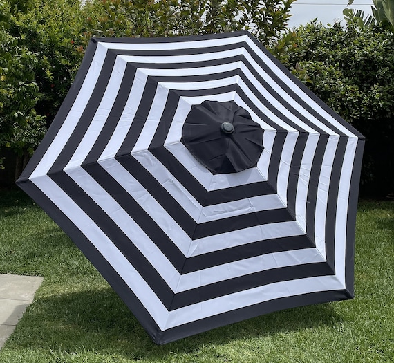 dark grey patio umbrella Ovios 15ft Solar LED Patio Umbrellas Double-Sided Outdoor Umbrella with 156 Colorful LED Lights Large Poolside Umbrella with Base, Dark Grey, Gray