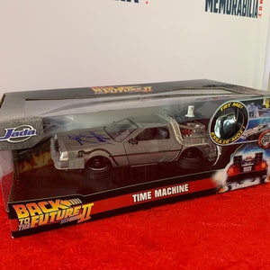 Christopher Lloyd Back To The Future Part 2 Signed Die Cast DeLorean Beckett COA