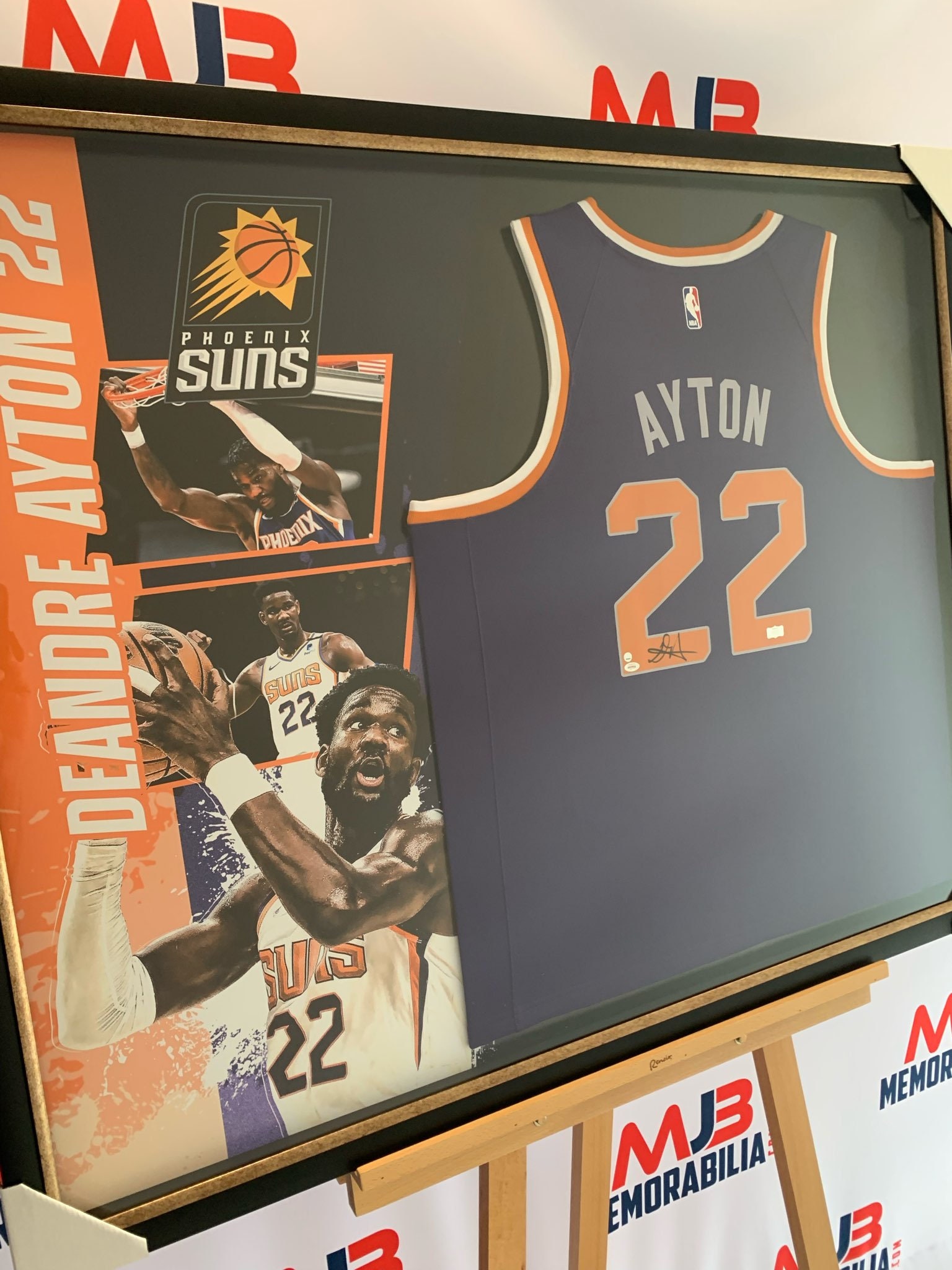 Phoenix Suns announce throwback uniforms: Deandre Ayton models jersey