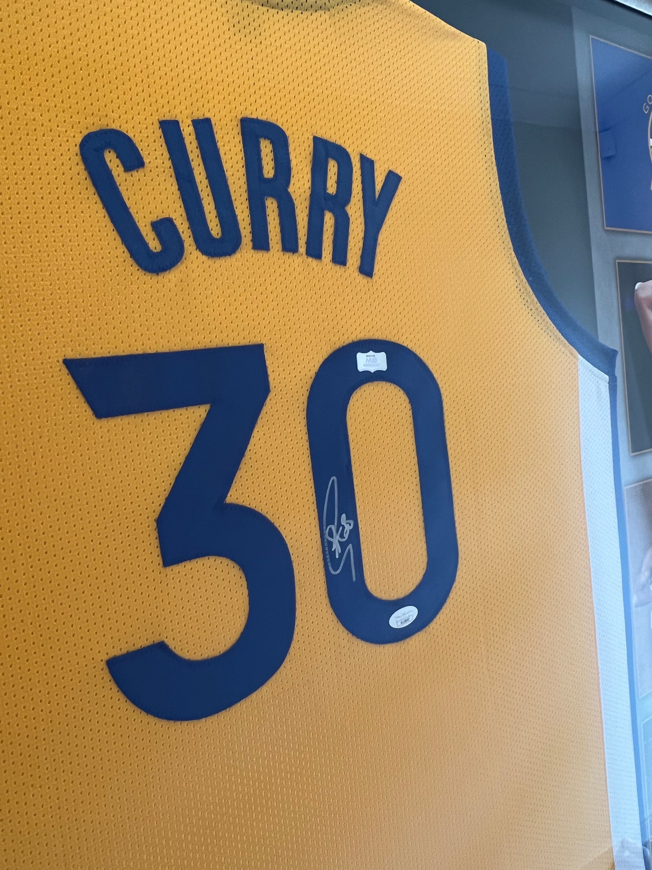 Maillot de basket NBA Golden State Warriors 2022 Select swingman signé
