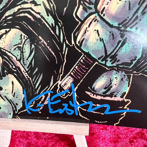 Kevin Eastman Signed shops 2016 Teenage Mutant Ninja Turtles Comic Book COA