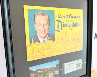 Walt Disney's Guide to Disneyland （1960） Walt Disney's Guide to Disneyland 1960 Book Color Photos Vintage