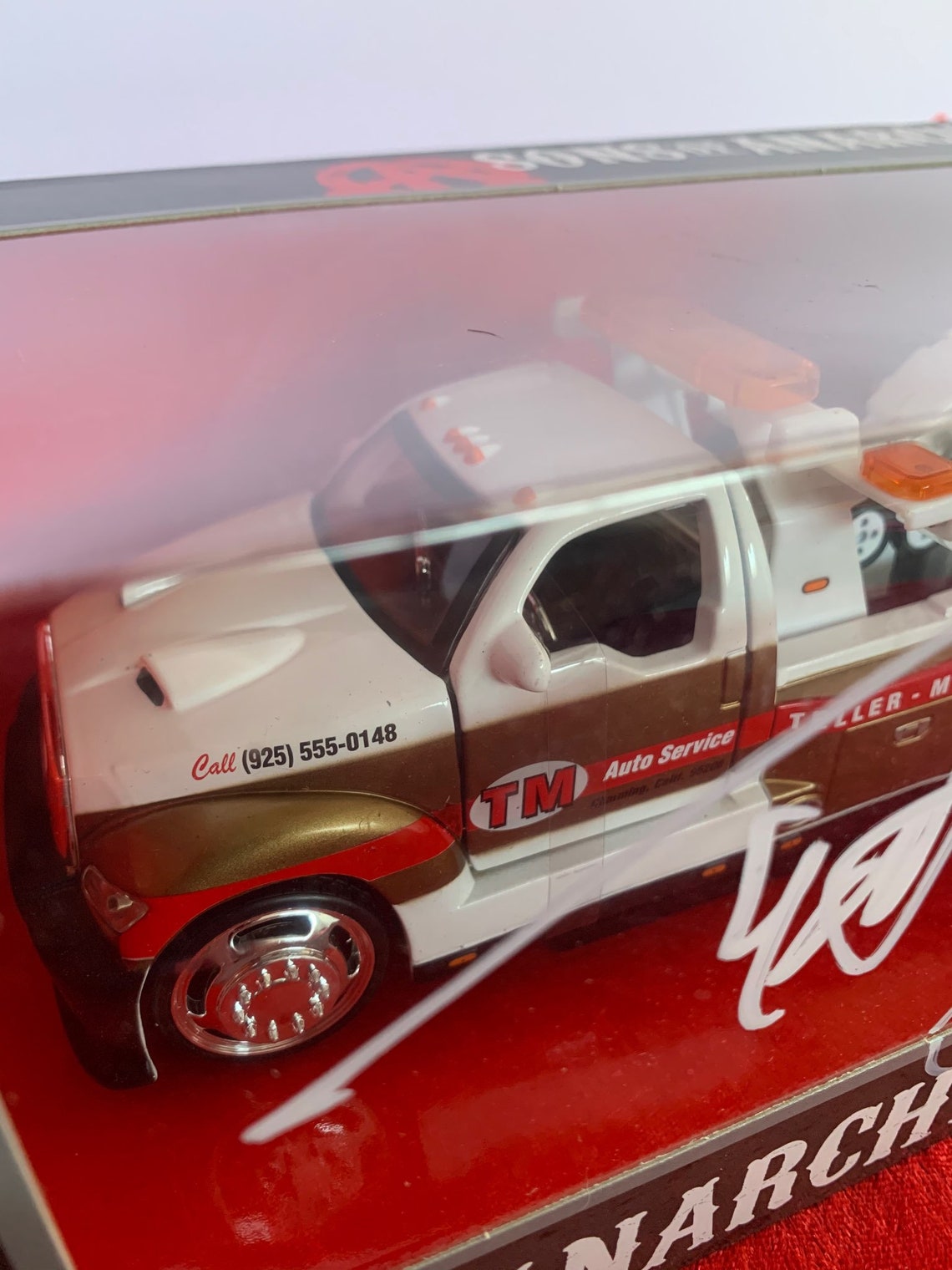 Sons of Anarchy Signed Tommy Flanagan Tellermorrow Tow Truck Etsy