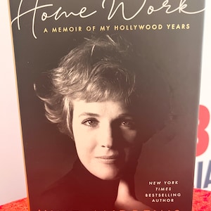 Julie Andrews Signed Autograph and Emma Walton Home Work Book The Sound of Music and Mary Poppins