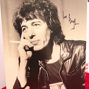 Bill Wyman Signed Autograph Photo Rolling Stones Rare COA