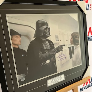 David Prowse Signed Star Wars A New Hope Inscribed Darth Vader Beckett Authentication
