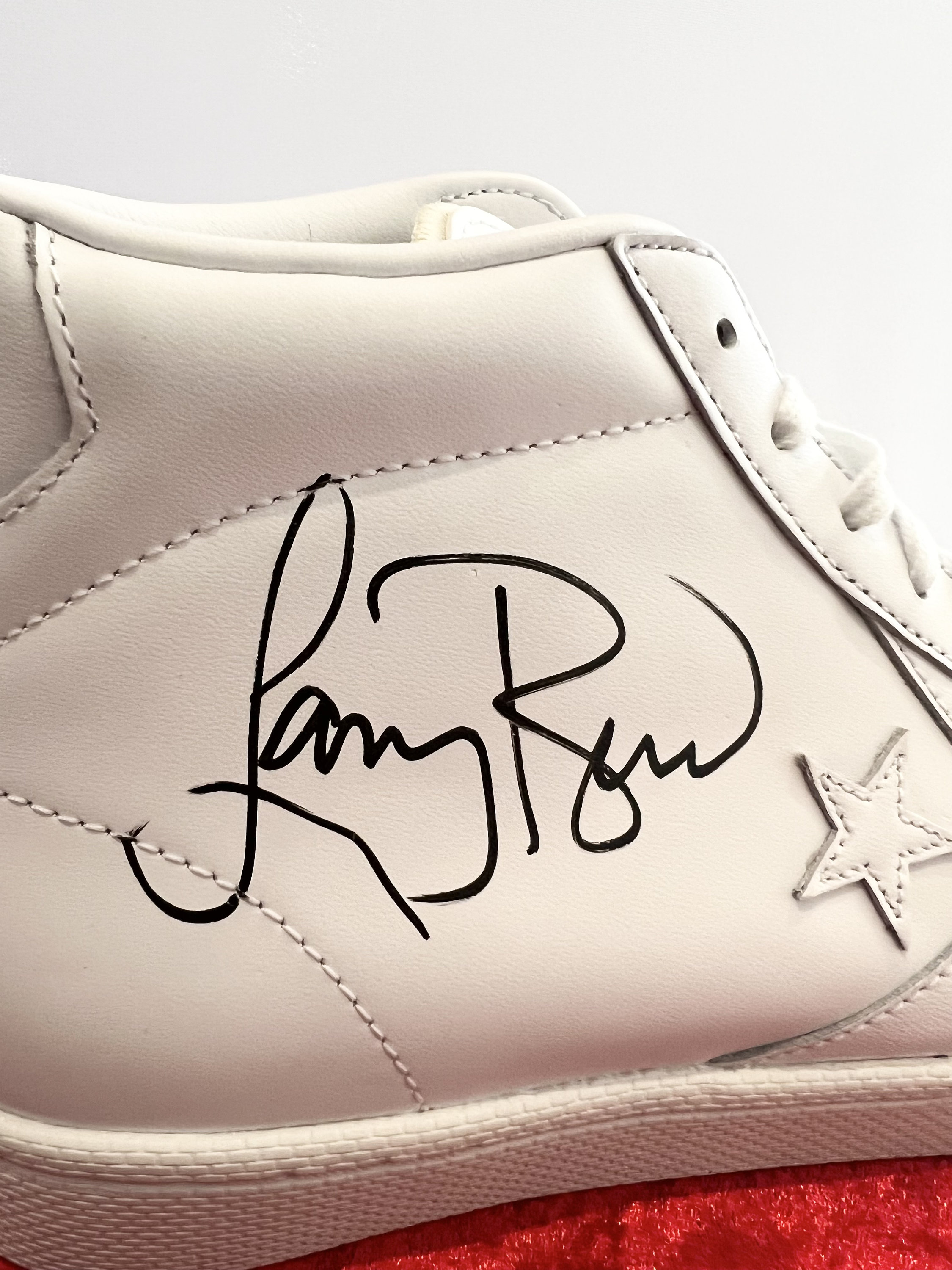 Larry Bird Signed Converse All Star Shoe PSA COA RARE Etsy UK