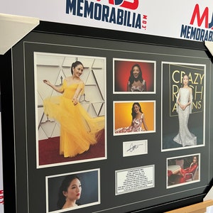 Constance Wu Signed Autograph Framed with Authentication Crazy Rich Asians