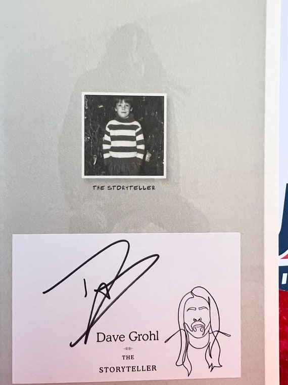 DAVE GROHL signed autographed photo COA Hologram main image 1