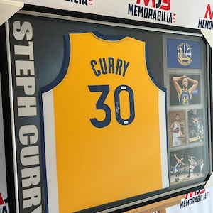 Stephen Curry Personally hand signed Golden State Warriors Jersey with JSA Authentication