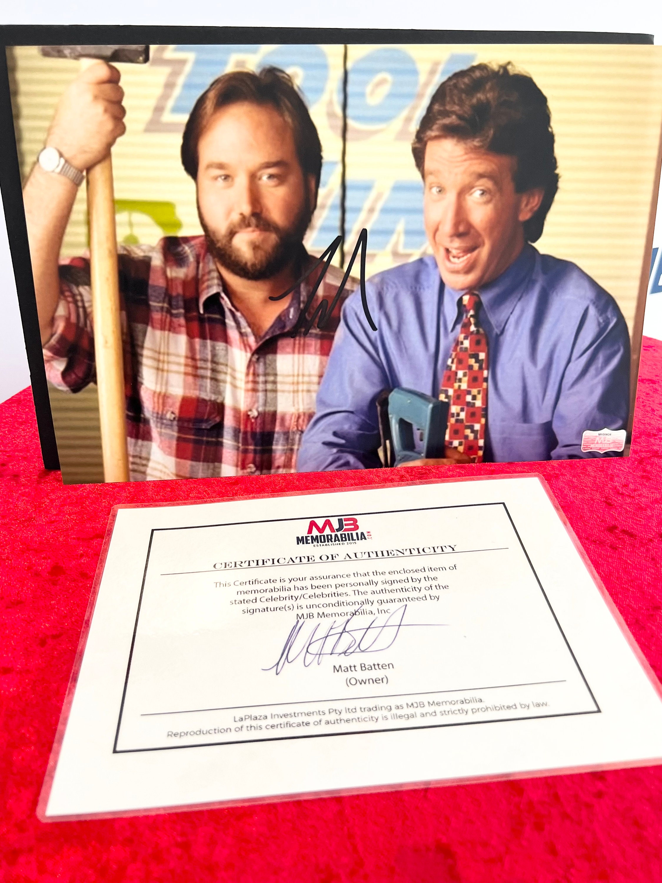 Tim Allen Signed Home Improvement Photo With Full Authentication - Etsy