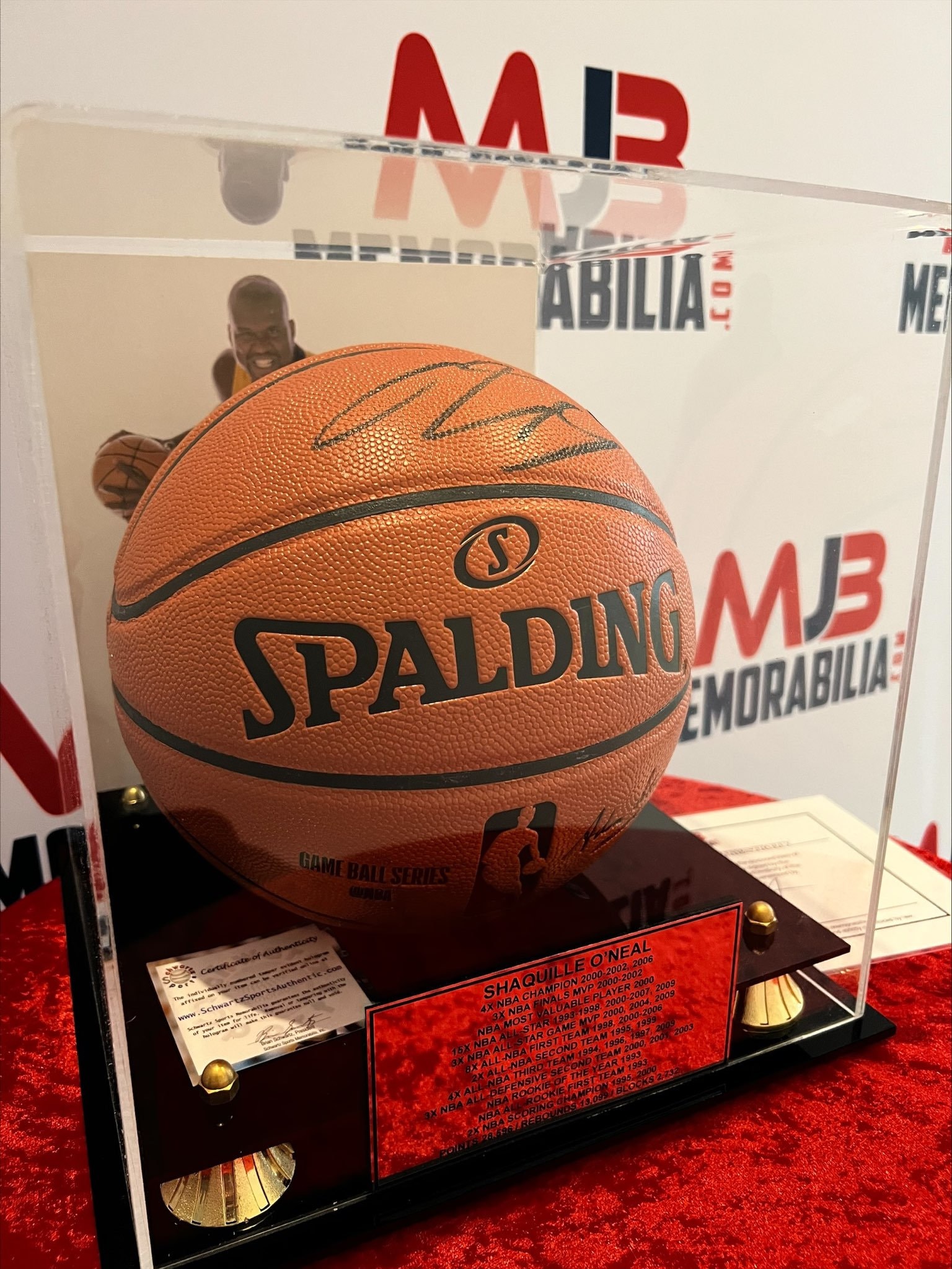 シャキール・オニール シャック 本物 LA レイカーズ サイン入り 