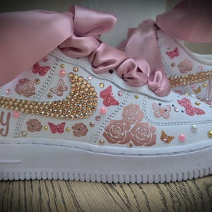 Custom Quinceañera and Sweet 16 Shoes Personalized Sneakers,Quinceañera Shoes, Mis XV Años, zapatos personalizados, Quinceañera
